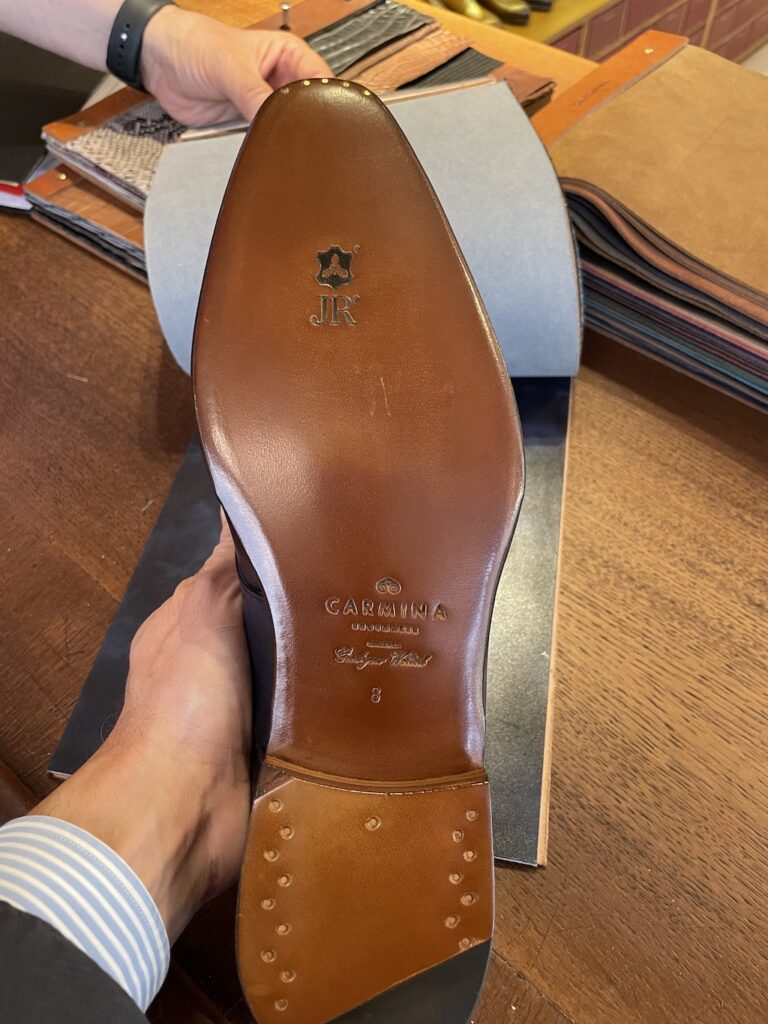 BESPOKE C: MADE TO MEASURE BY CARMINA SHOEMAKER