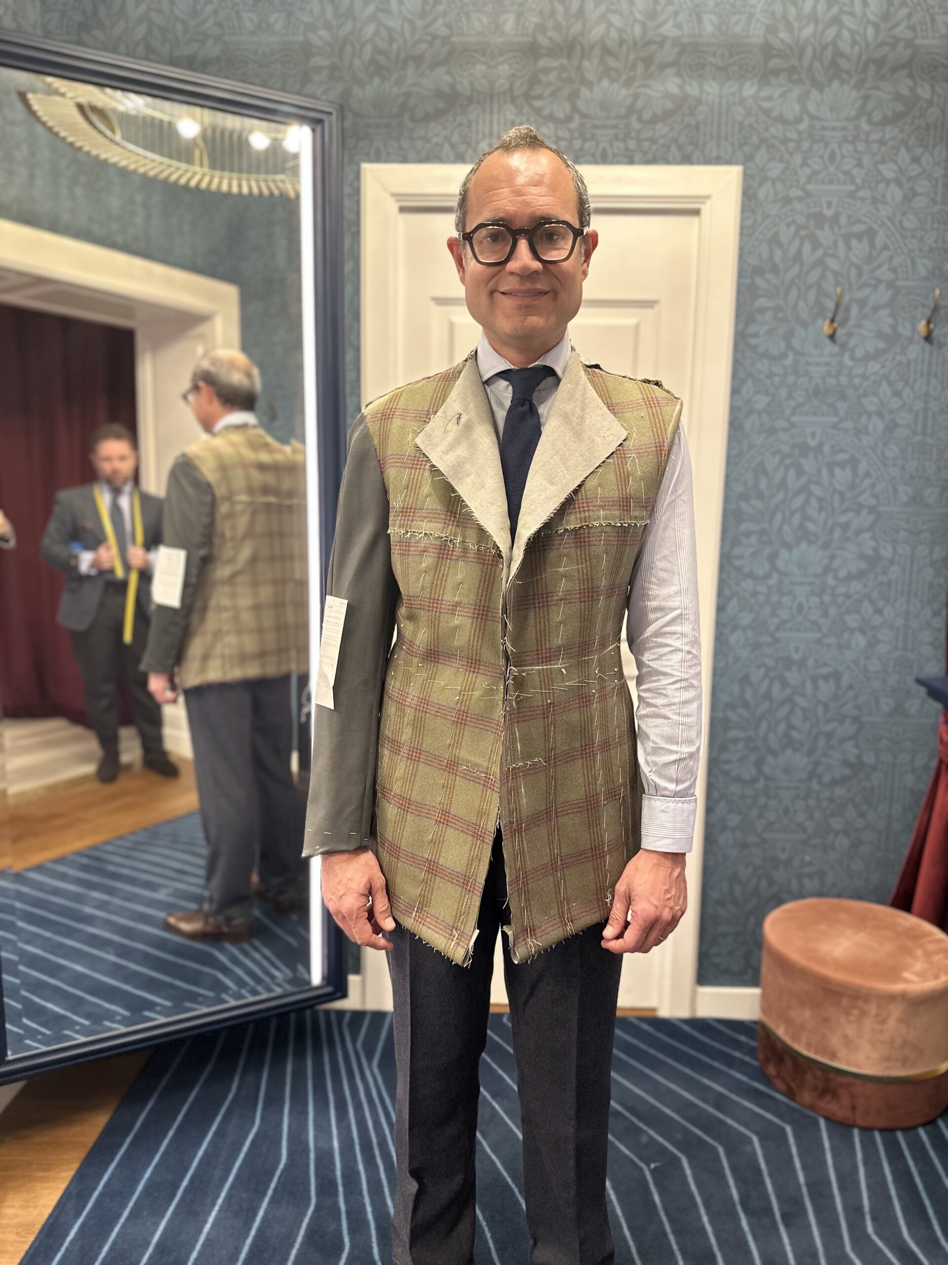 BESPOKE CIX: PRIMERA PRUEBA CHAQUETA SAHARIANA - El Aristócrata